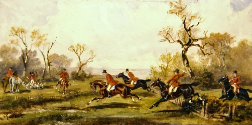 Scène de chasse, c.1920